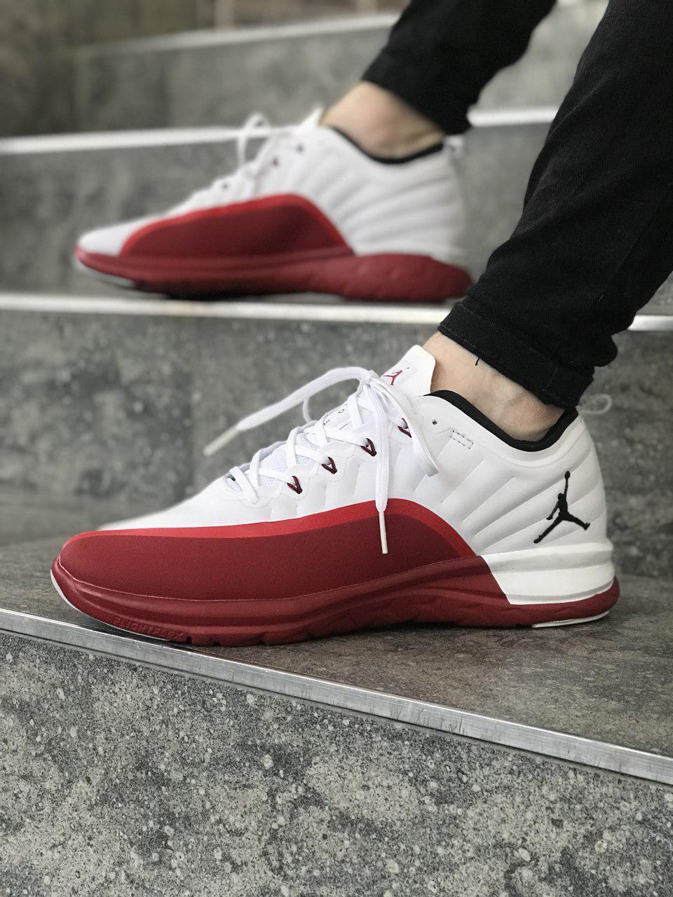 

Мужские кроссовки Nike Air Jordan Trainer Prime White Red / Найк Аир Джордан Тренер Прайм Белые Красные 43, Белый