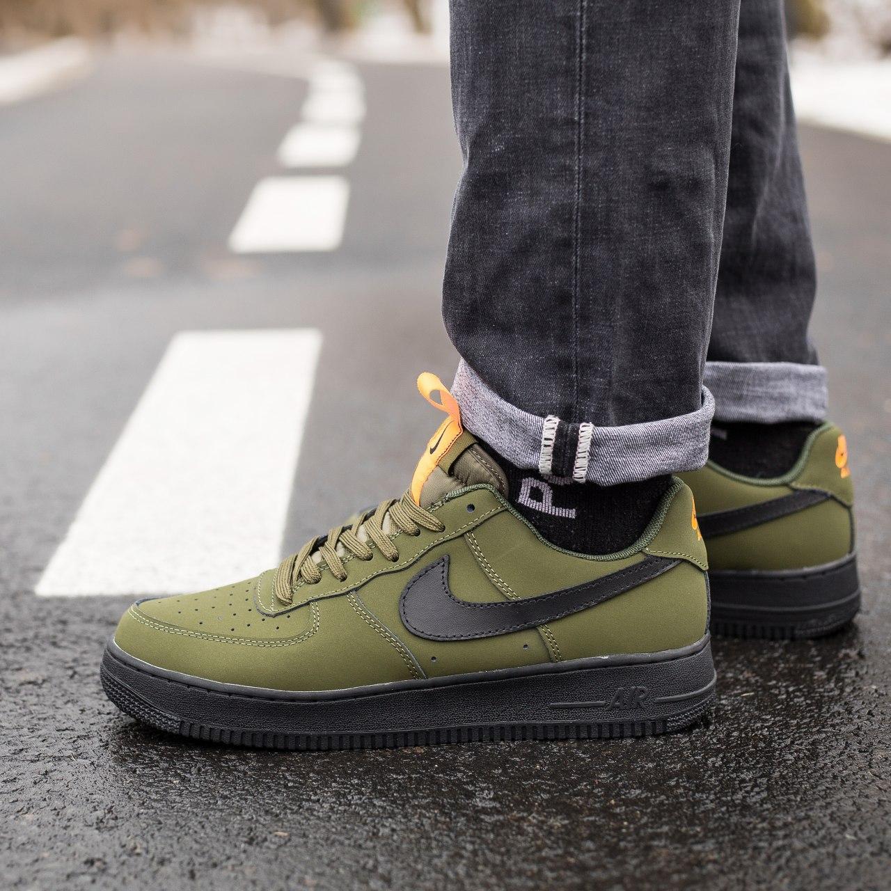 

Мужские кроссовки Nike Air Force 1 Haki / Найк Аир Форс 1 Хаки 44