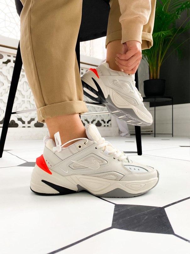 

Женские кроссовки Nike M2K Tekno Phantom Orange / Найк М2К Текно Оранжевые 39, Белый