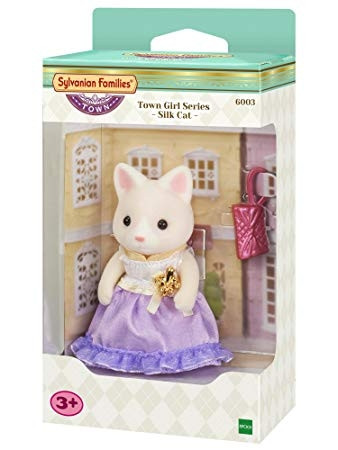 

Игровой набор Epoch Sylvanian Families Шёлковая кошка игрушки для мальчика девочки детские развивающие игрушки