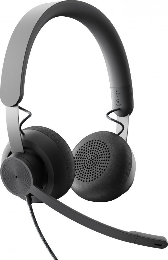 

Наушники с микрофоном Logitech Zone Wired MSTeams (981-000875)