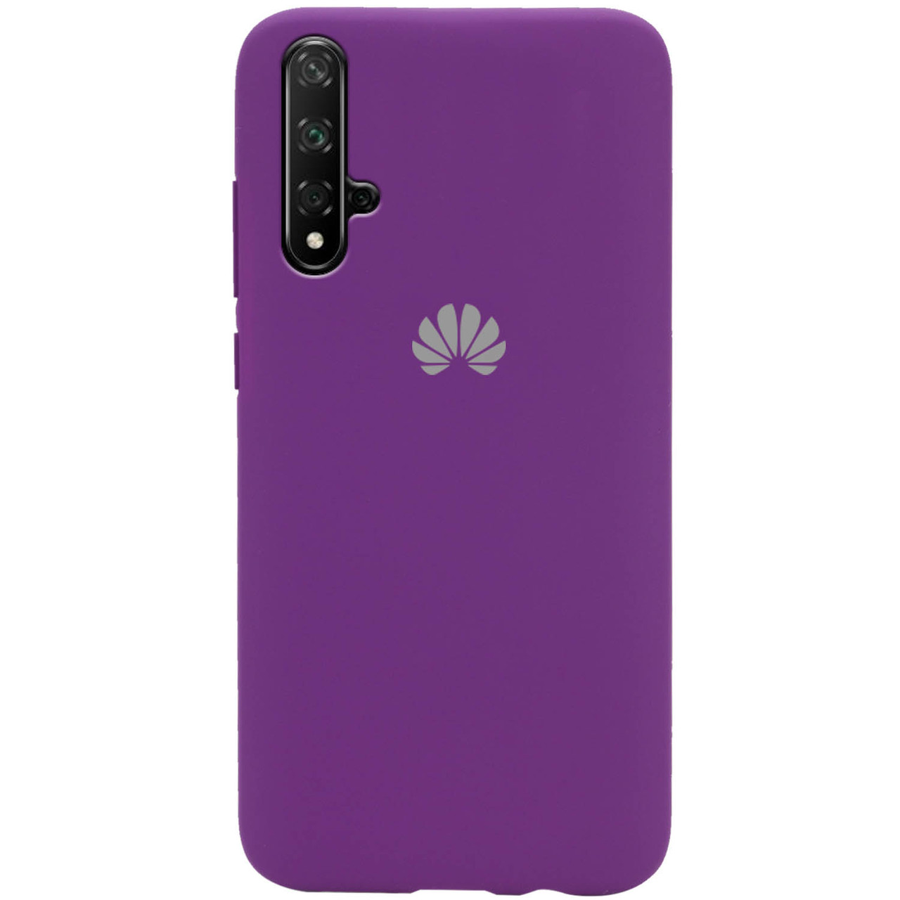 

Чехол Silicone Cover Full Protective (AA) для Huawei Honor 20 / Nova 5T Фиолетовый / Grape