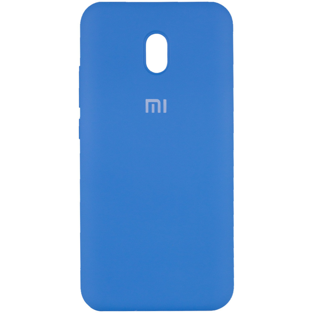 

Чехол Silicone Cover Full Protective (AA) для Xiaomi Redmi 8a, Голубой / azure