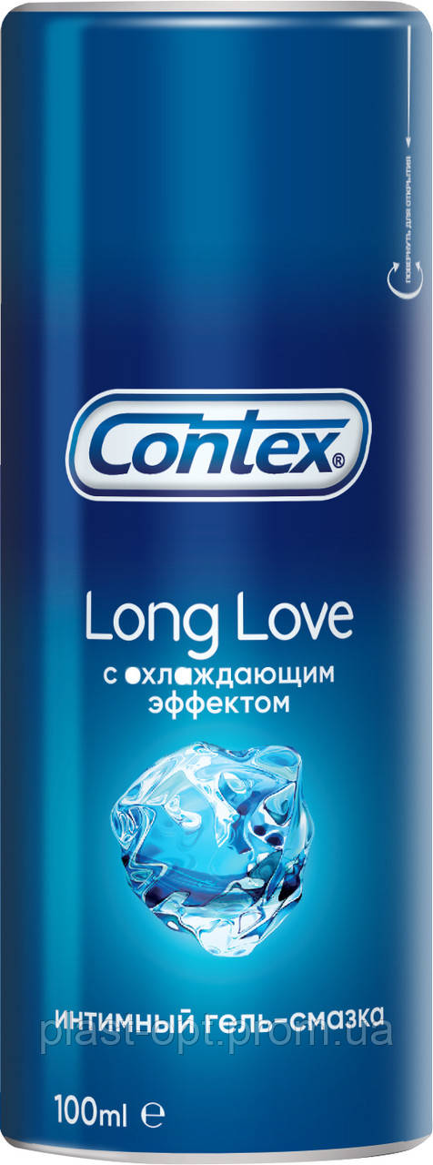 

Інтимний гель-змазка Contex Long Love 100 мл