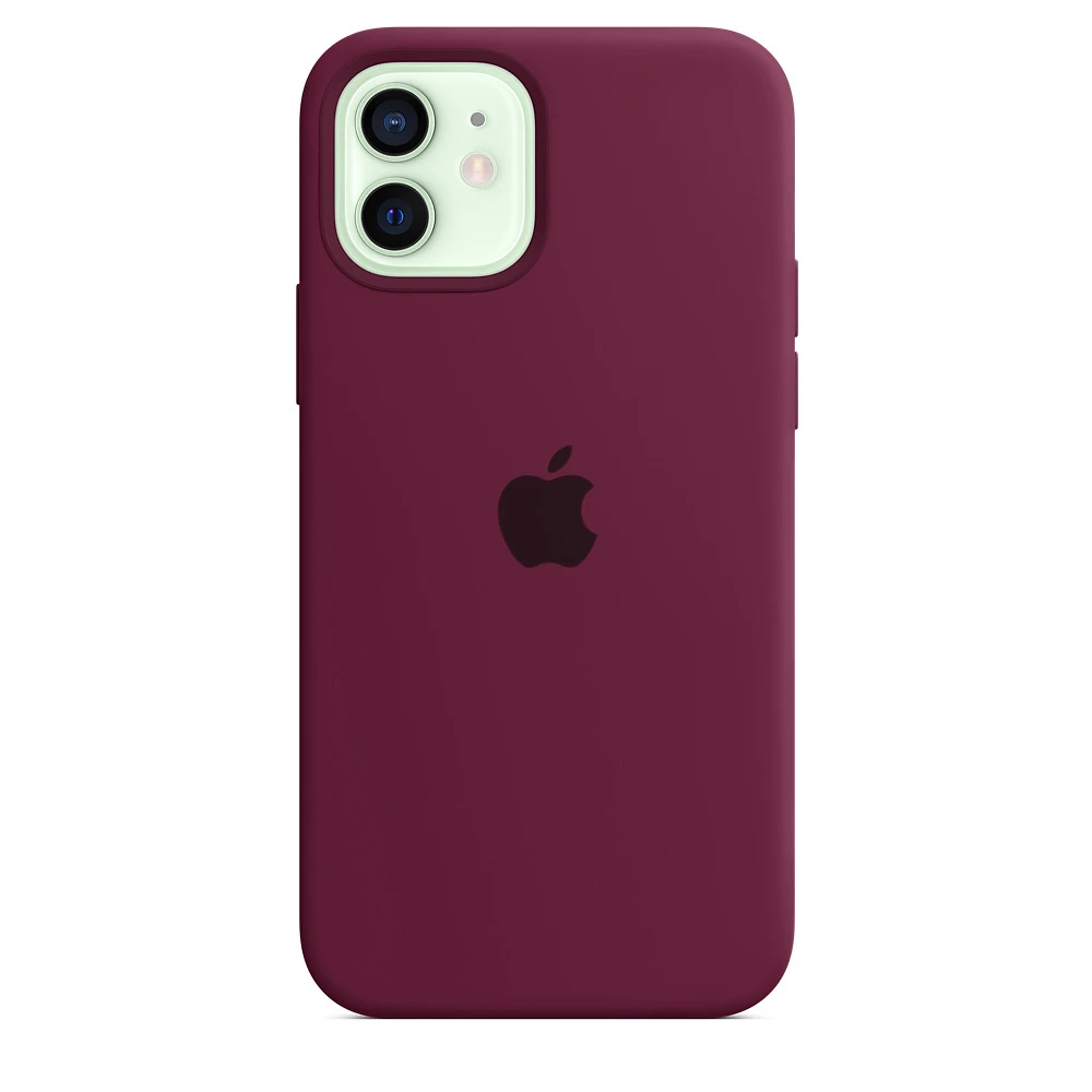 

Чехол Silicone case для IPhone 12 Mini Marsala марсала