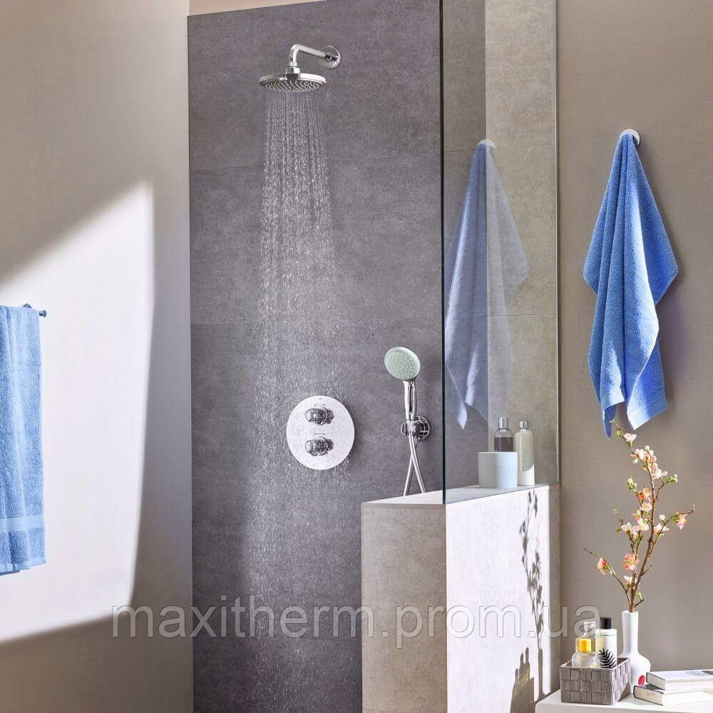 

Grohe Grohtherm Душовий комплект прихованого монтажу із системою Rainshower Mono 310 (26406SC0)