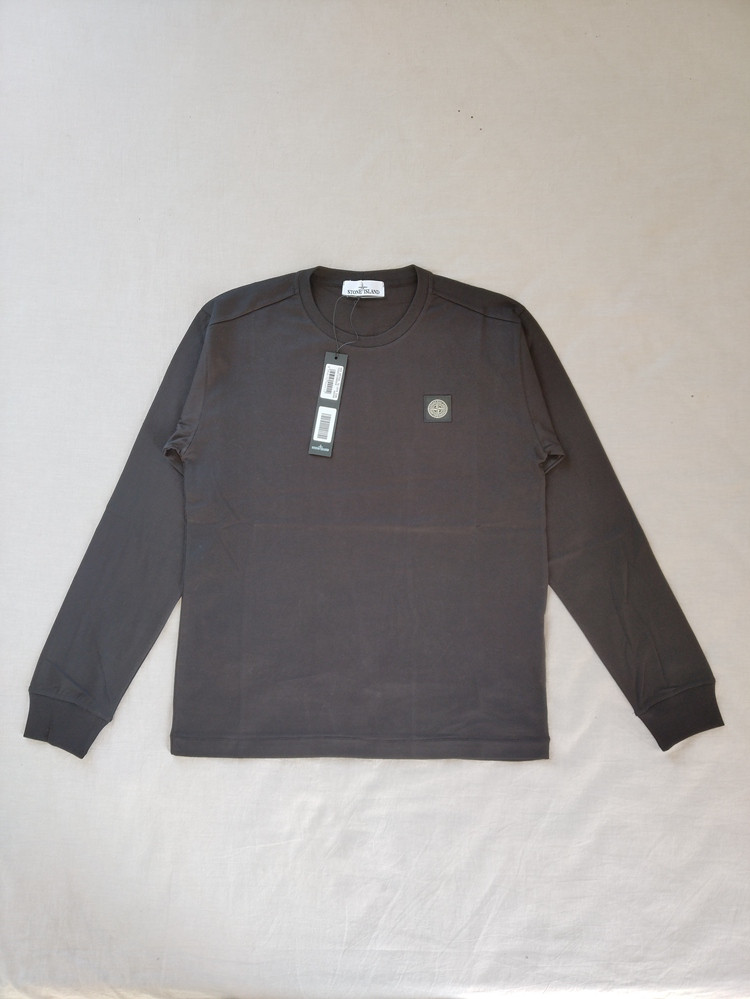 

Футболка лонгслив с длинным рукавом мужская черная Stone Island S