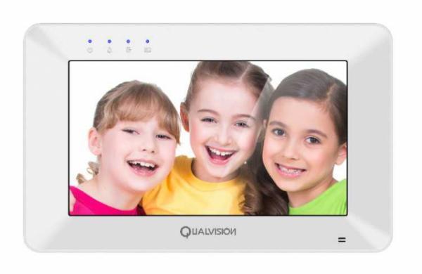 

Qualvision QV-IDS4726QW Wi-Fi. 7" сенсорный аналоговый видеодомофон со встроенным Wi-Fi модулем