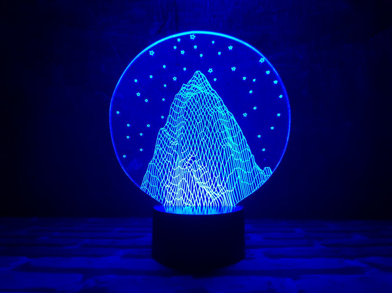 

3D ночник "Эверест" 3DTOYSLAMP