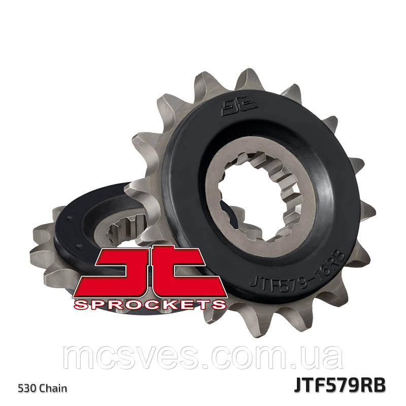 

Звезда передняя с резиновой вставкой JT Sprockets JT JTF579.16RB