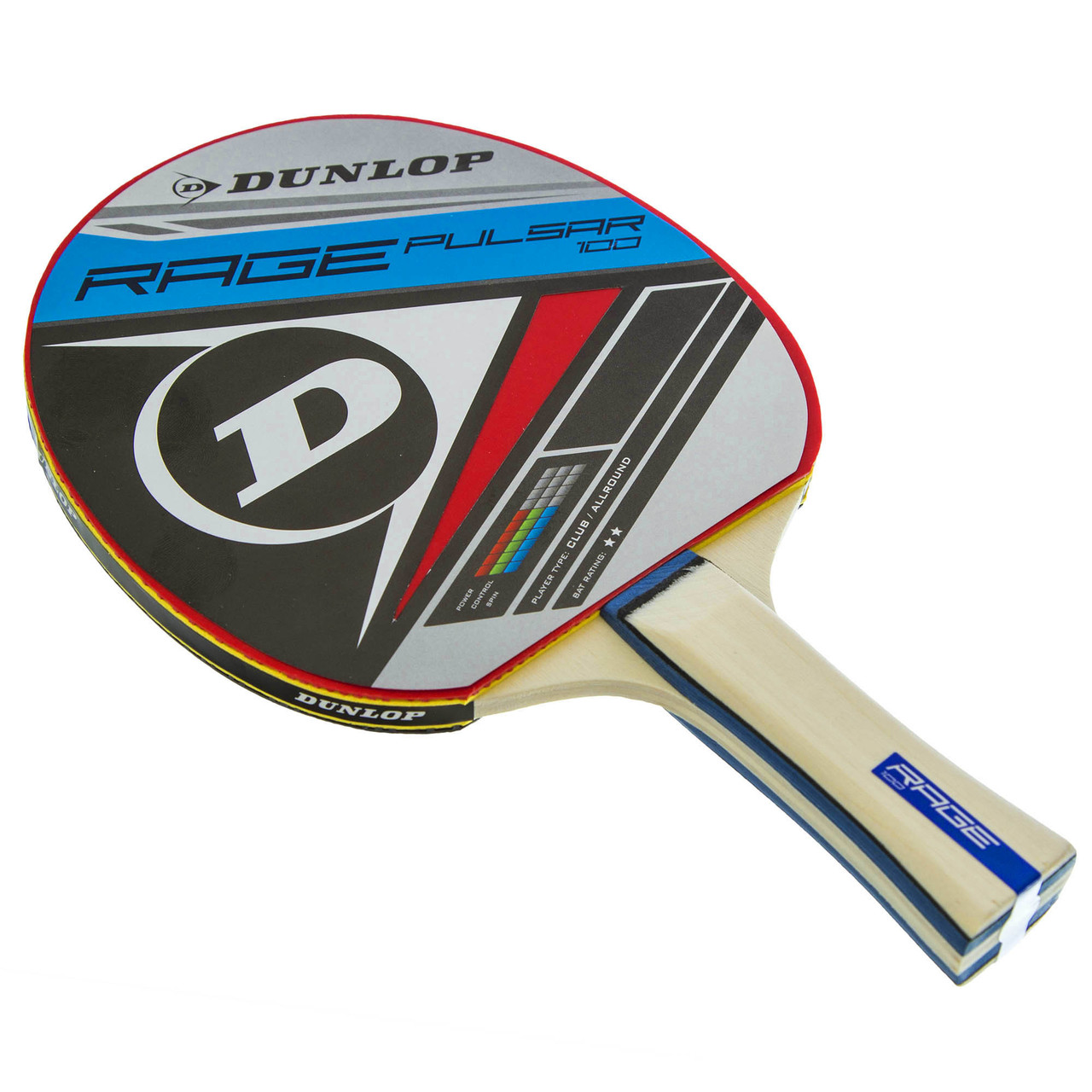 

Ракетка для настольного тенниса 1 штука DUNLOP RAGE PULSAR MT-679208