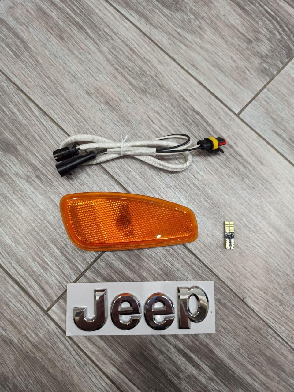

Катафот левый + свет Повторитель Jeep Renegade 2014-2021 поворотник в крыло отражатель новый
