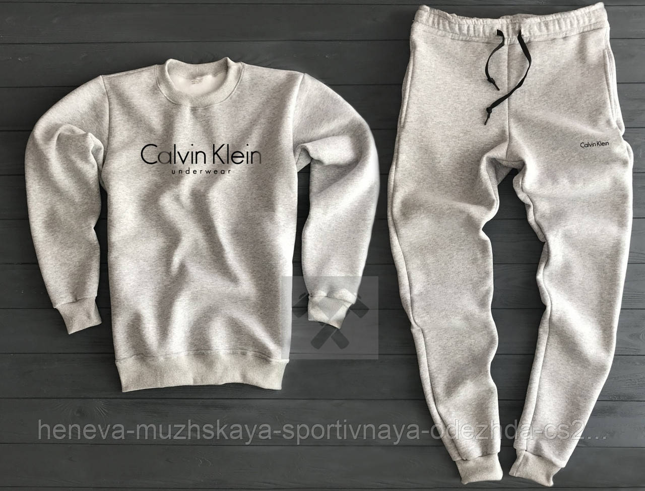 

Мужской спортивный костюм, чоловічий спортивний костюм Calvin Klein XXL, Серый