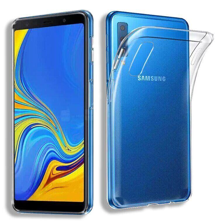 

Чехол для Samsung Galaxy A7 2018 (A750) силиконовый бампер прозрачный