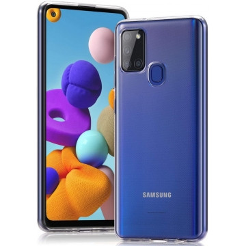 

Чехол для Samsung Galaxy A21s (A217) силиконовый бампер прозрачный