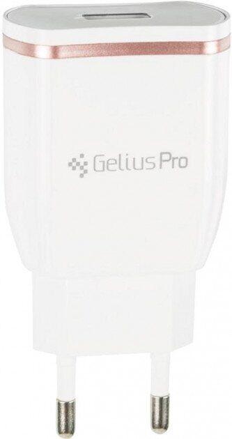 

Блок зарядки юсб с быстрой зарядкой Gelius Pro Exelon QC2.0 GP-HC02 1USB 2.1A White, Белый