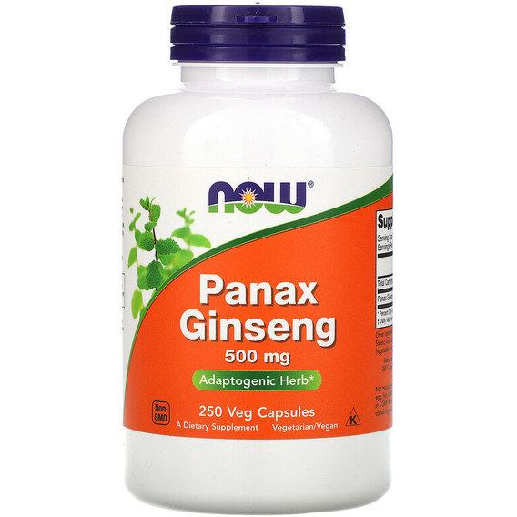 Panax Ginseng 500 mg NOW, 250 капсул