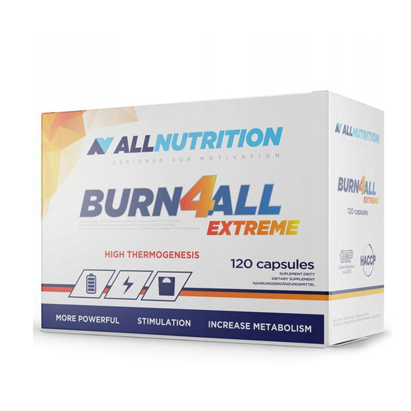 

Жиросжигатель AllNutrition Burn4all Extreme, 120 капсул