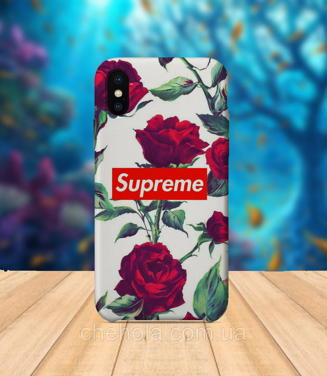 

Чехол для apple iphone x XS max В стиле Supreme чехол с принтом