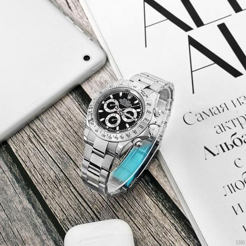

Мужские часы Rolex Daytona Metal Automatic Silver-Black