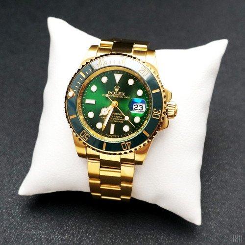 

Мужские часы Rolex Submariner AAA Gold-Green Automatic