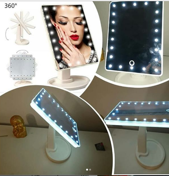 

Зеркало настольное с подсветкой LED - бренд Large Led Mirror TOPave