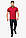 Футболка поло чоловіча червона модель 6073, фото 2