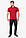Футболка поло чоловіча червона модель 6073, фото 4
