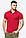 Червона практична футболка поло чоловіча модель 6093, фото 3