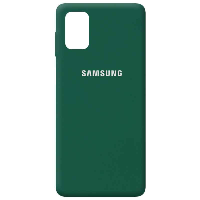 

Чехол Silicone Cover Full Protective (AA) для Samsung Galaxy M31s, Зеленый / pine needle