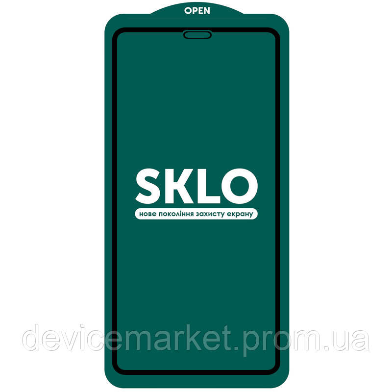 

Защитное стекло SKLO 5D (full glue) (тех.пак) для Apple iPhone 11 Pro (5.8") / X / XS, Черный