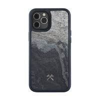 

Чехол из натурального камня Woodcessories Bumper Case Stone Camo Gray для iPhone 12 | 12 Pro