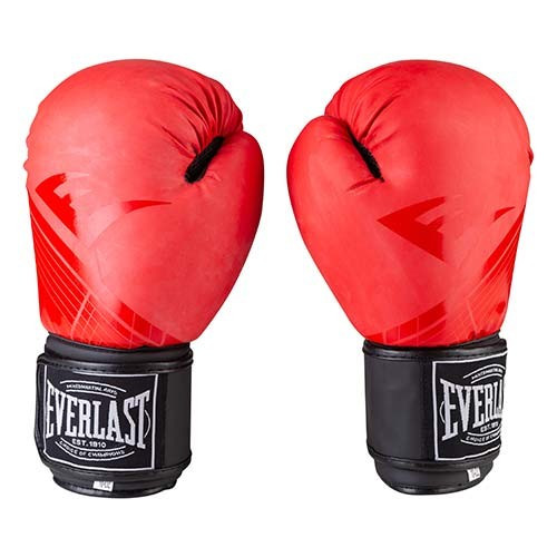 

Боксерские перчатки матовые красные 10oz Everlast DX-3597, Красный