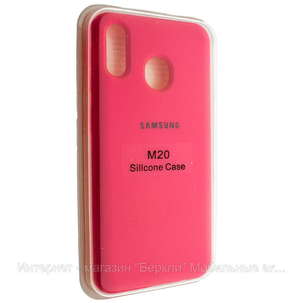 

Задняя накладка Hi-Copy FULL Silicone Case SAMSUNG M20 2019 (МАЛИНОВЫЙ)