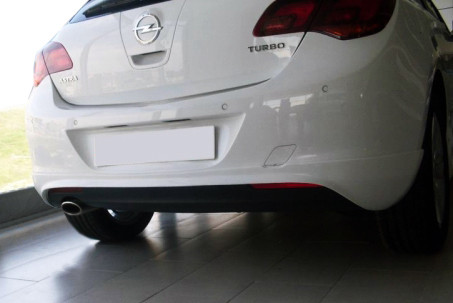 

Opel Astra J 2010↗ гг. Задняя нижняя юбка HB (2010-2013 под покраску)