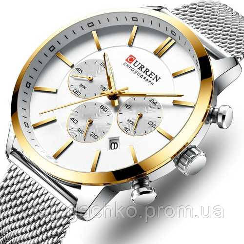 

Curren 8340 Silver-Gold