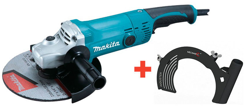 

Угловая шлифмашина Makita GA9050 + насадка для удаления пыли (GA9050X)