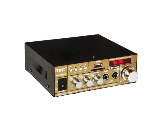 Описание Усилитель звука UKC SN 003 BT с радио и Bluetooth