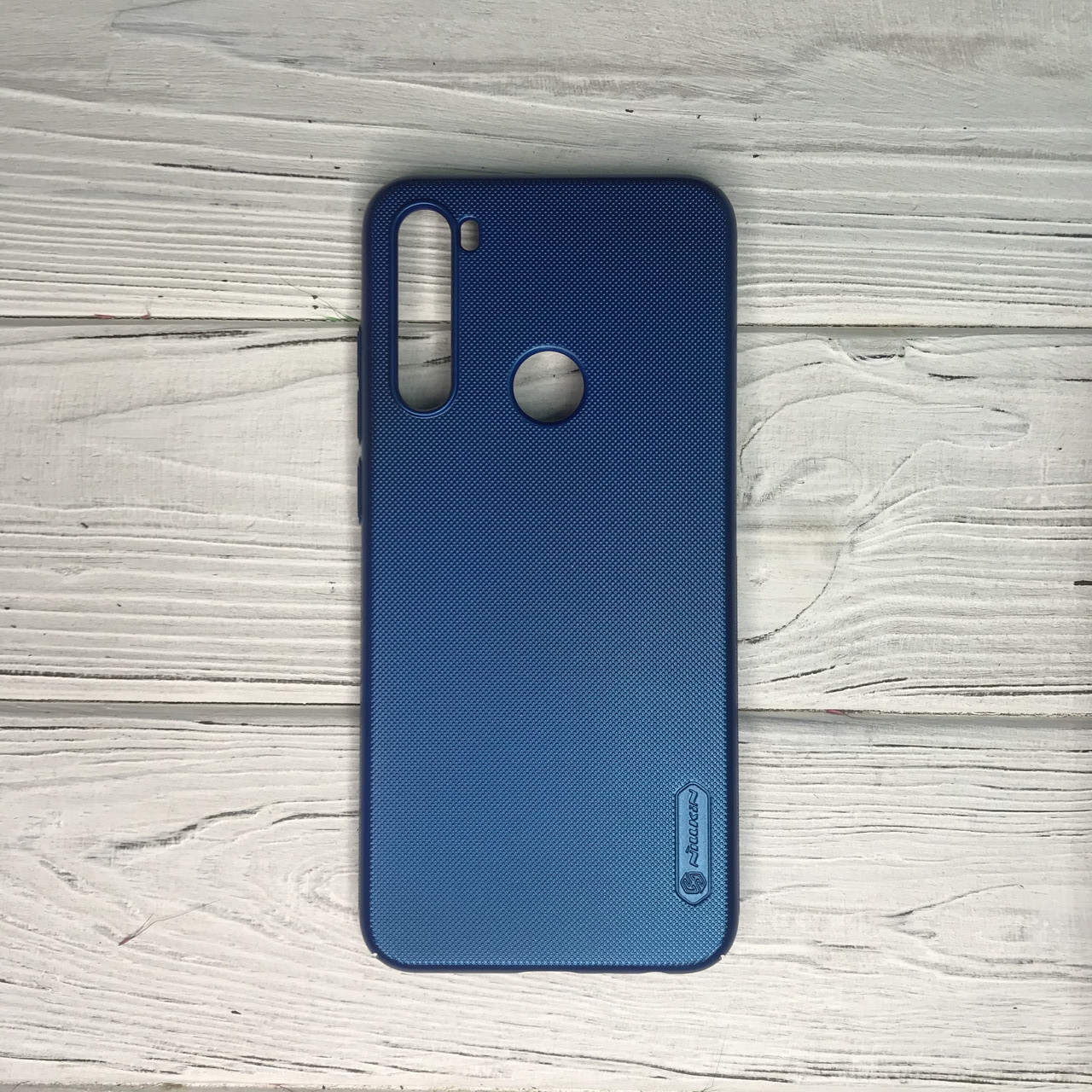 

Чехол пластиковый nilkin на Xiaomi Redmi note 8t, Синий