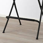 Табурет складной со спинкой IKEA FRANKLIN 63 см Черный (504.064.65), фото 6