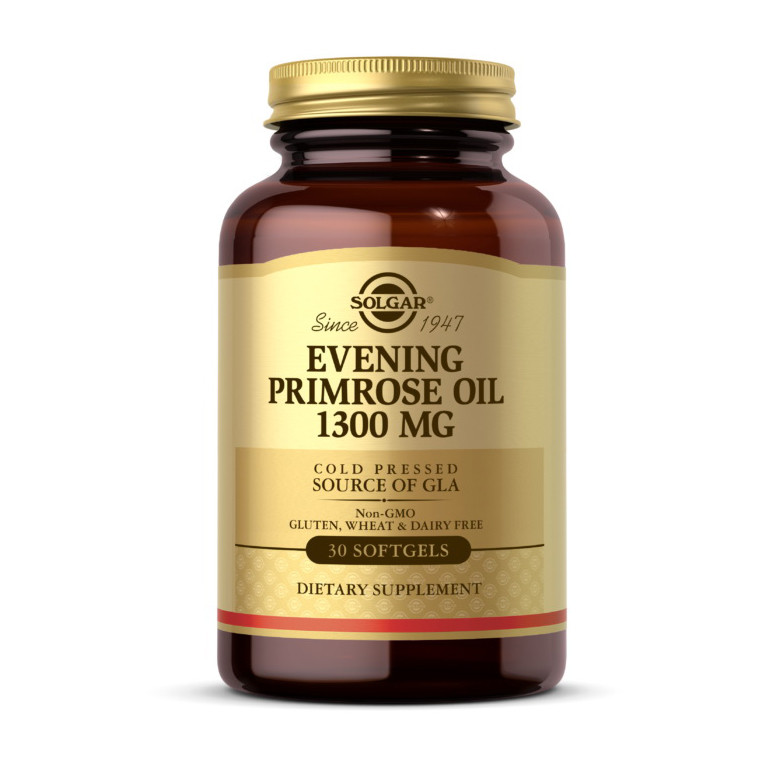 

Масло примулы вечерней Solgar Evening Primrose Oil 1300 mg (30 softgels)