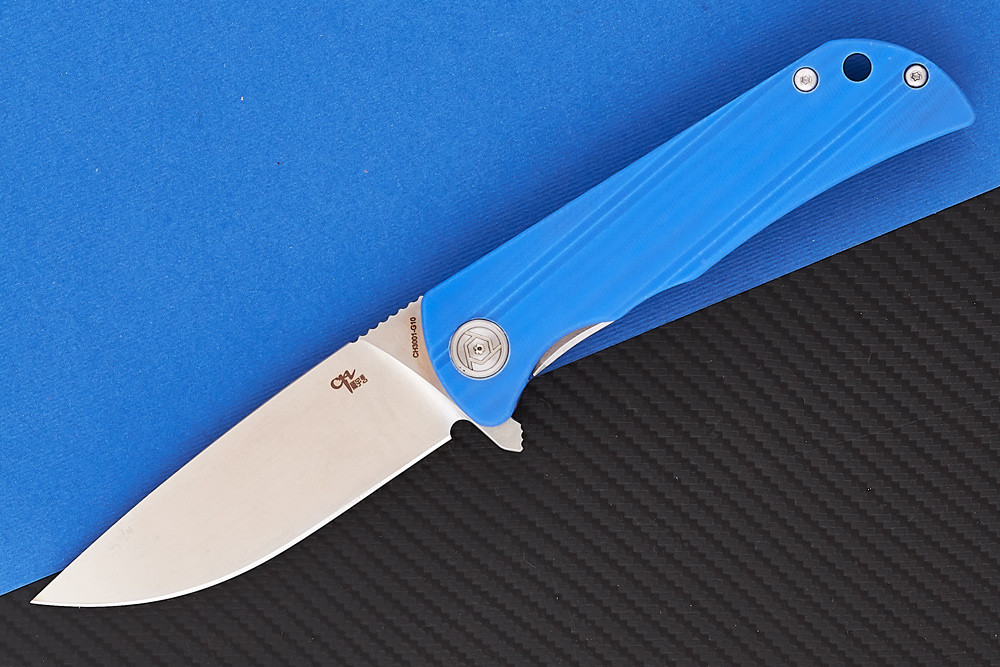 

Нож складной CH 3001-G10-blue