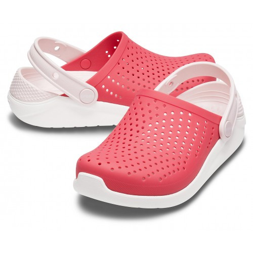 

Кроксы для девочек Crocs Kid's Literide Clog Pink/White 32, Розовый