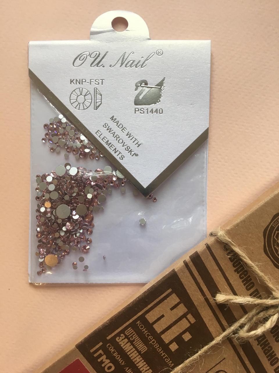 

Стразы для ногтей Swarovski (опалы), Розовый
