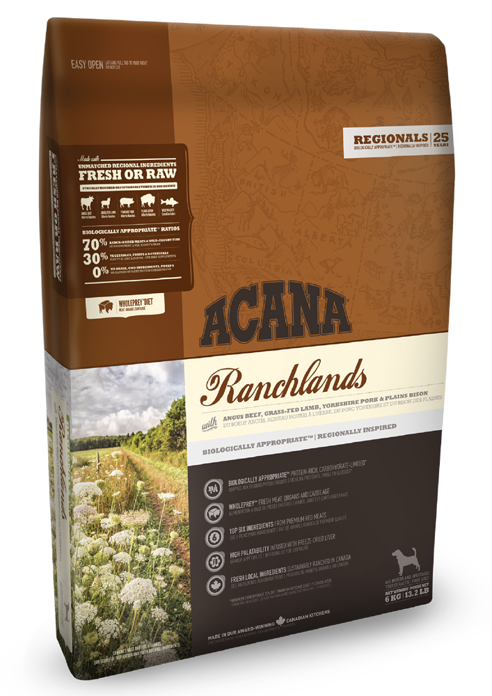 

Сухой корм Acana Ranchlands Dog 2.0KG для собак всех пород