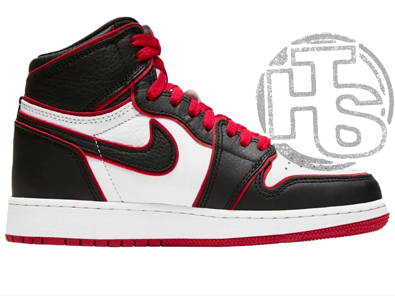 

Женские кроссовки Air Jordan 1 Retro High Bloodline Black White Red ALL02606 38, Черно-белый