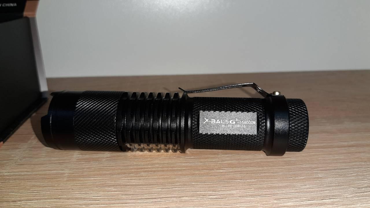 

Фонарь ручной BL-98-COB+T6