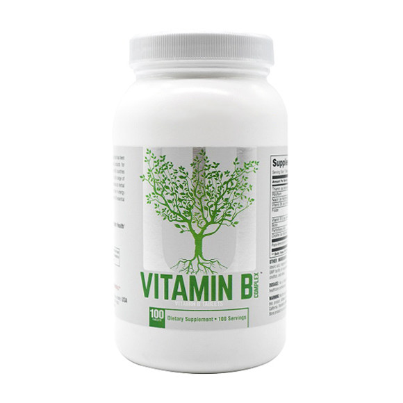 

Витамин B Комплекс Vitamin B Complex (Universal, 100 tabs)