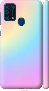 

Чехол на Samsung Galaxy M31 M315F Радуга 2 "2920c-1907-11157", Розовый