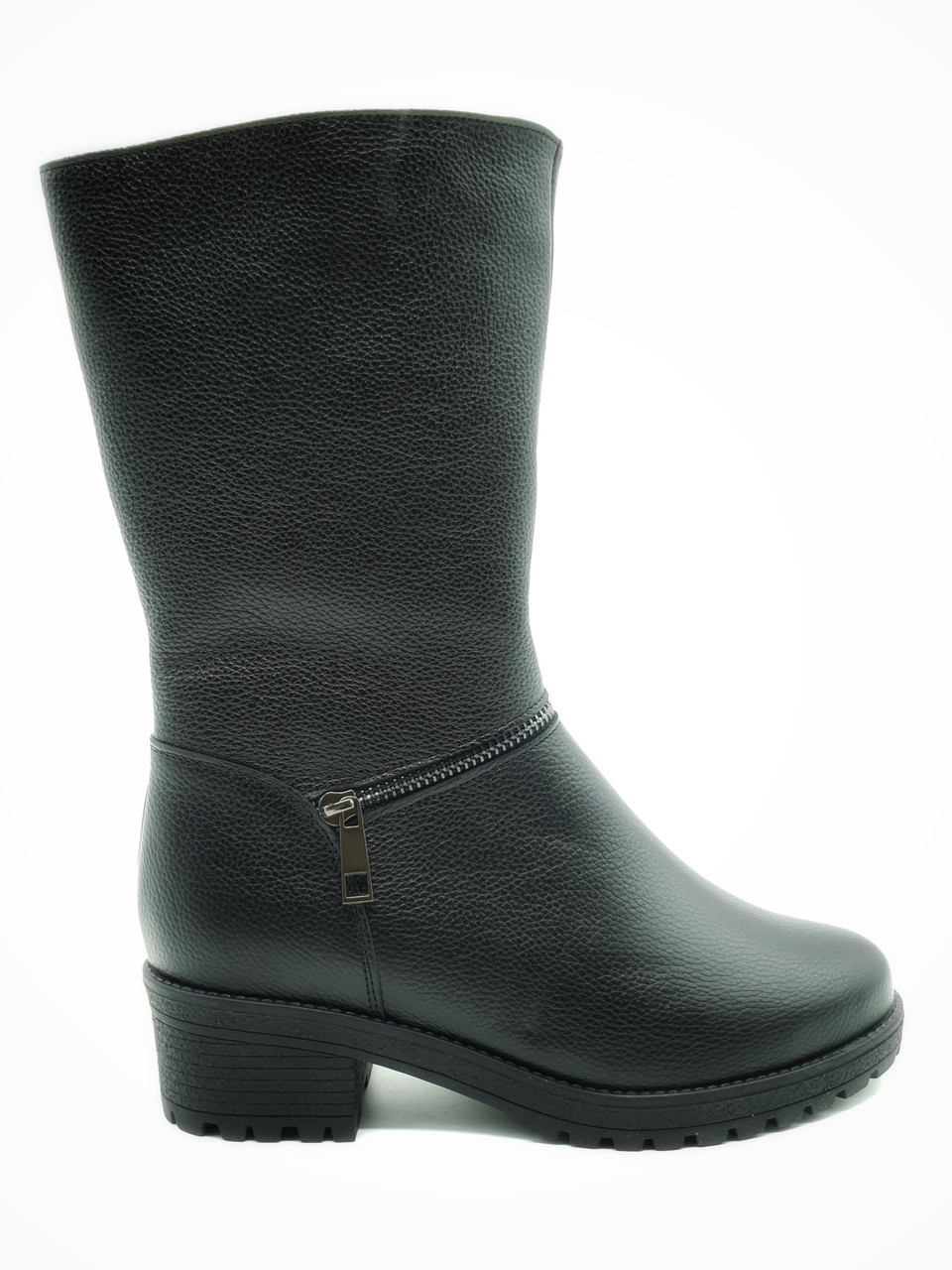 

Сапоги женские Foot Step зимние черные кожаные FS-19-34 41(р)